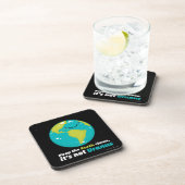 De aarde schoon houden drankjes onderzetter (Rechterzijde)