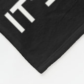 De aarde schoon houden Het is geen uranus milieu Fleece Deken (Hoek)