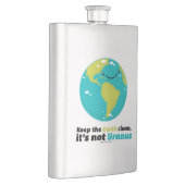 De aarde schoon houden heupfles (Rechts)