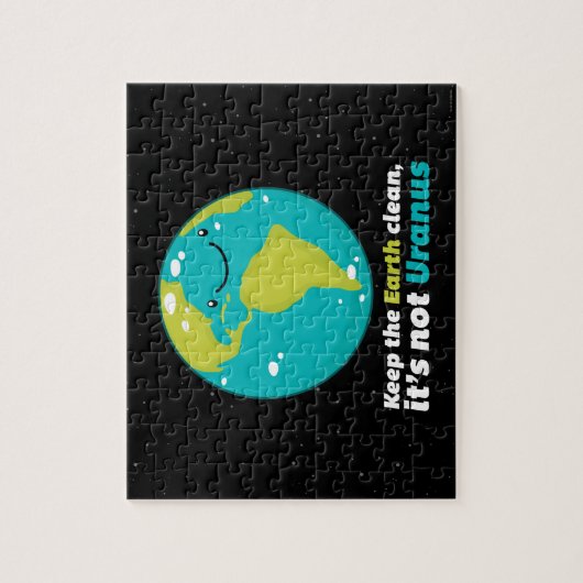 De aarde schoon houden legpuzzel (Verticaal)