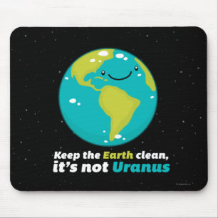 De aarde schoon houden muismat