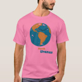 De aarde schoon houden t-shirt (Voorkant)