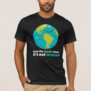 De aarde schoon houden t-shirt