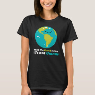 De aarde schoon houden t-shirt