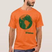 De aarde schoon houden t-shirt (Voorkant)