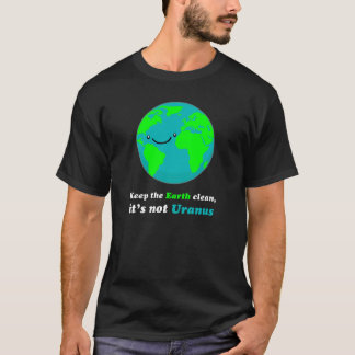 De aarde schoon houden t-shirt