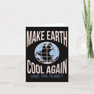 De aarde weer koel maken Klimaatverandering Milieu Kaart
