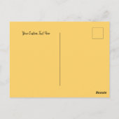 De aarde wordt elke dag weer beschermd briefkaart (Achterkant)