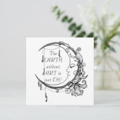 De Aarde zonder Kunst enkel EH Inspirerend Citaat (Staand voorkant)