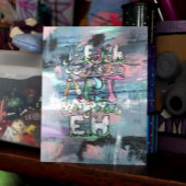 De aarde zonder kunst is gewoon Eh Briefkaart