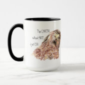 De Aarde zonder Kunst is gewoon EH, grappig citaat Mok (Links)