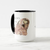 De Aarde zonder Kunst is gewoon EH, grappig citaat Mok (Voorkant links)