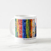 De Aarde zonder kunst is gewoon "EH" koffie-Mok Koffiemok (Voorkant links)