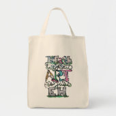 De aarde zonder kunst is gewoon eh tote bag (Voorkant)