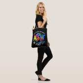 De Aarde zonder kunst is gewoon EH Tote Bag (Op model)