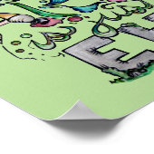 De aarde zonder kunst is maar de kunst van de EH-k Poster (Hoek)