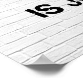 De 'Aarde' zonder 'Kunst' is maar één Poster (Hoek)