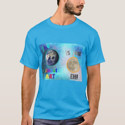 De aarde zonder kunst, t-shirt (Voorkant)