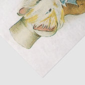 “De aardige cavia” van Beatrix Potter Tissuepapier (Detail)
