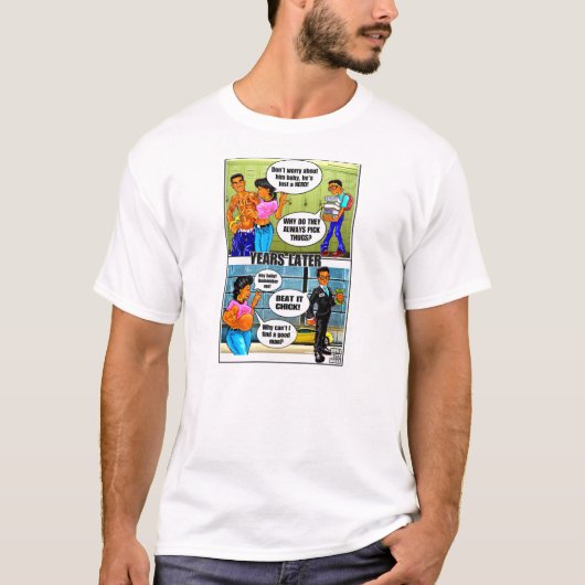 De aardige vent t-shirt (Voorkant)