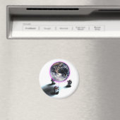 De aardmagneet op peil houden magneet (Insitu (Vaatwasser))