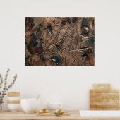De Aardse Tablet van Oude Tekens Muurkunst Poster (Keuken)