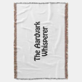 de aardvark fluisteraar deken (Voorkant Verticaal)