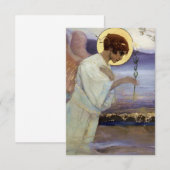 “De aartsengel Gabriël” door Mikhail Nesterov Bedankkaart (Voorkant / Achterkant)