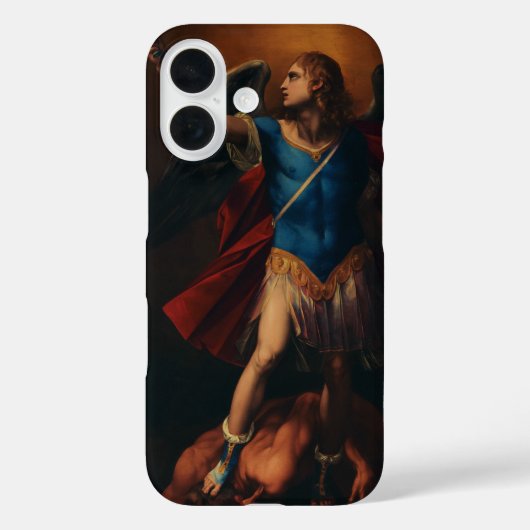 De aartsengel Michaël door Cavaliere d'Arpino Case-Mate iPhone Case (Achterkant)