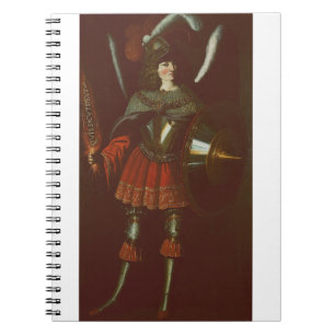 De aartsengel Michaël door Francisco de Zurbarán Notitieboek