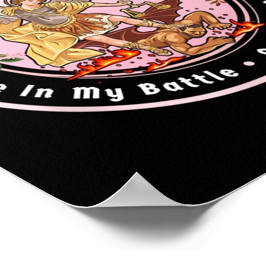 De aartsengel Michaël helpt me tegen Heimerhe Poster (Hoek)