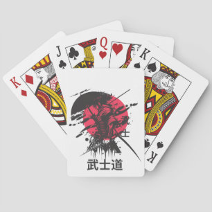 De Aas van Bushido Pokerkaarten