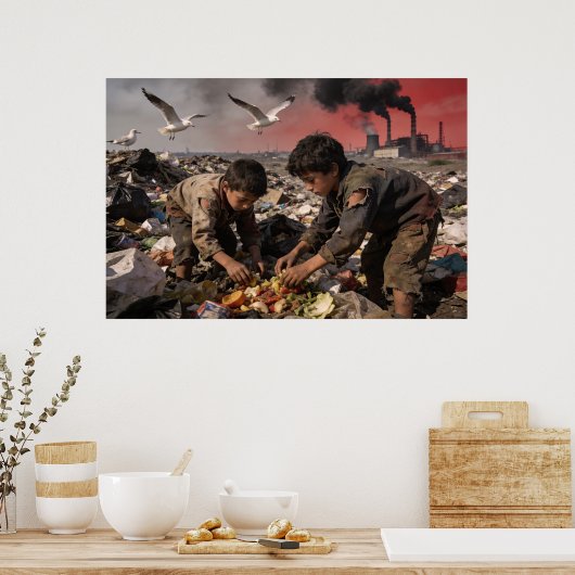 De aaseters poster (Keuken)