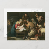 De aasgier van de schaaphersen, c.1650 briefkaart (Voorkant / Achterkant)