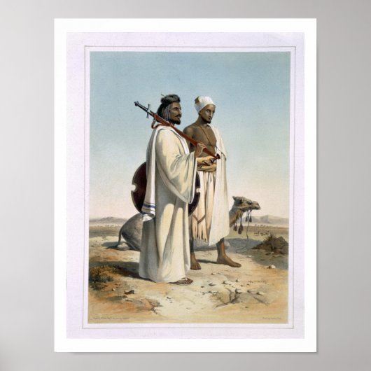 De Ababda, nomaden van de oostelijke woestijn van  Poster (Voorkant)