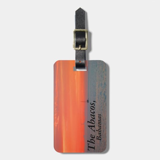 De Abacos Bagage Label (Voorkant verticaal)