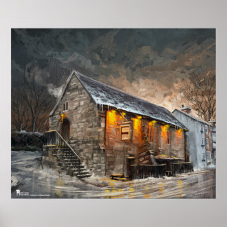 De Abbey Pub, Darley Abbey, Derby - poster