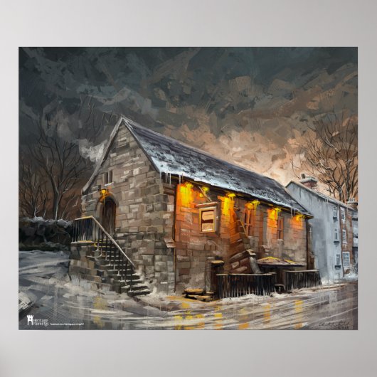 De Abbey Pub, Darley Abbey, Derby - poster (Voorkant)