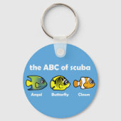 De ABC van Scuba Sleutelhanger (Voorkant)