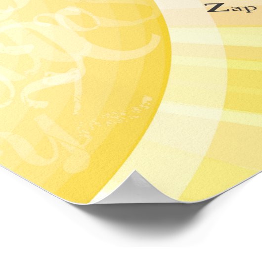 De ABC's van echte geluk Poster (Hoek)