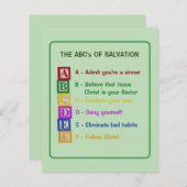 De ABC's van het heil (Voorkant / Achterkant)