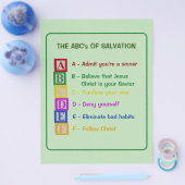 De ABC's van het heil Flyer (Enkel)