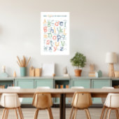 De ABC's van Zelfzorg Sociaal Emotioneel Leren Poster