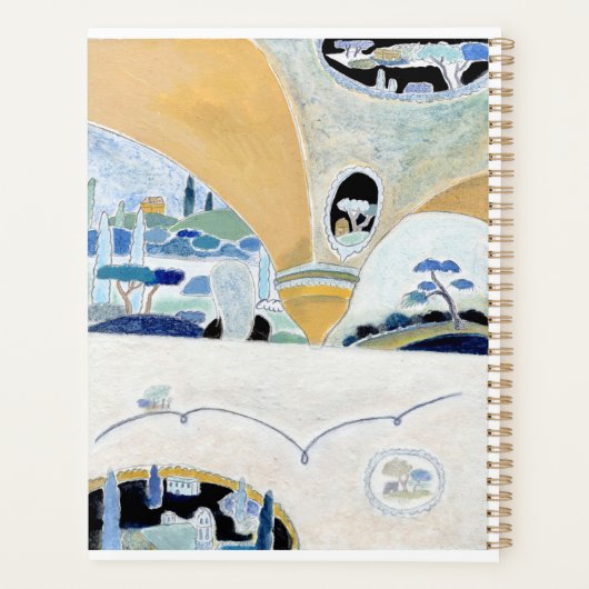De abdij planner (Achterkant)
