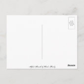 De Abdij van fonteinen Briefkaart (Achterkant)