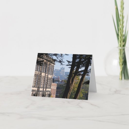 De Abdij van Whitby, North Yorkshire Feestdagen Kaart (Voorkant)