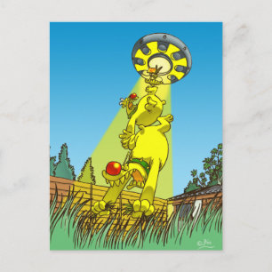 De abductiebriefkaart van Harry en van Henry Briefkaart