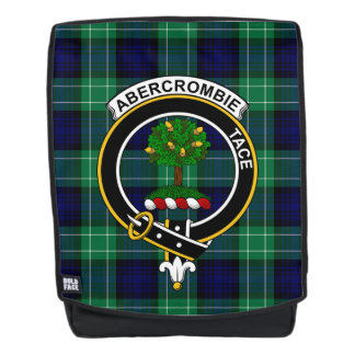 De Abercrombie Clan Crest Tartan Plaid Rugzak Rugtassen