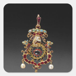 De Aberdeen Jewel Vierkante Sticker