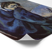 De absint drinker van Pablo Picasso Poster (Hoek)